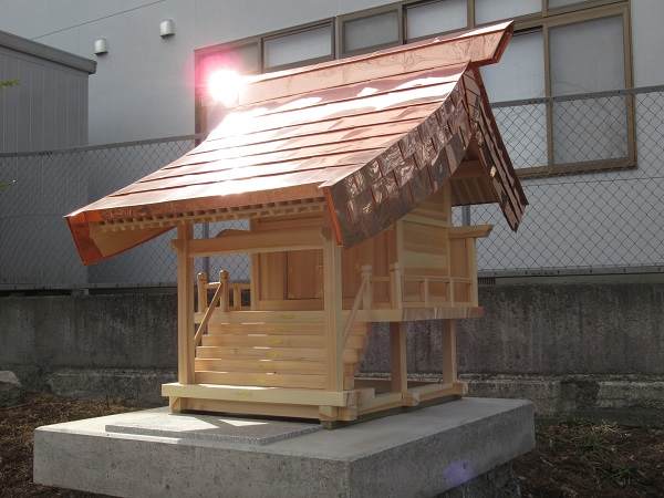 神社のお社(やしろ) | 新築 | 株式会社籠田工務店の施工事例